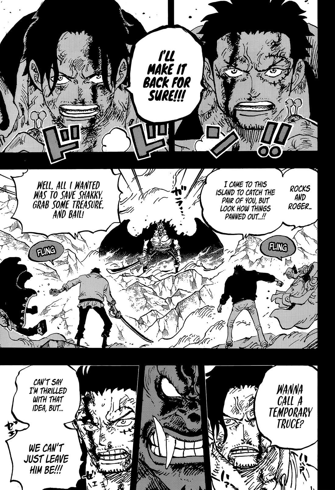 One Piece Manga Chapter 1165 page 6 - Reverberations
