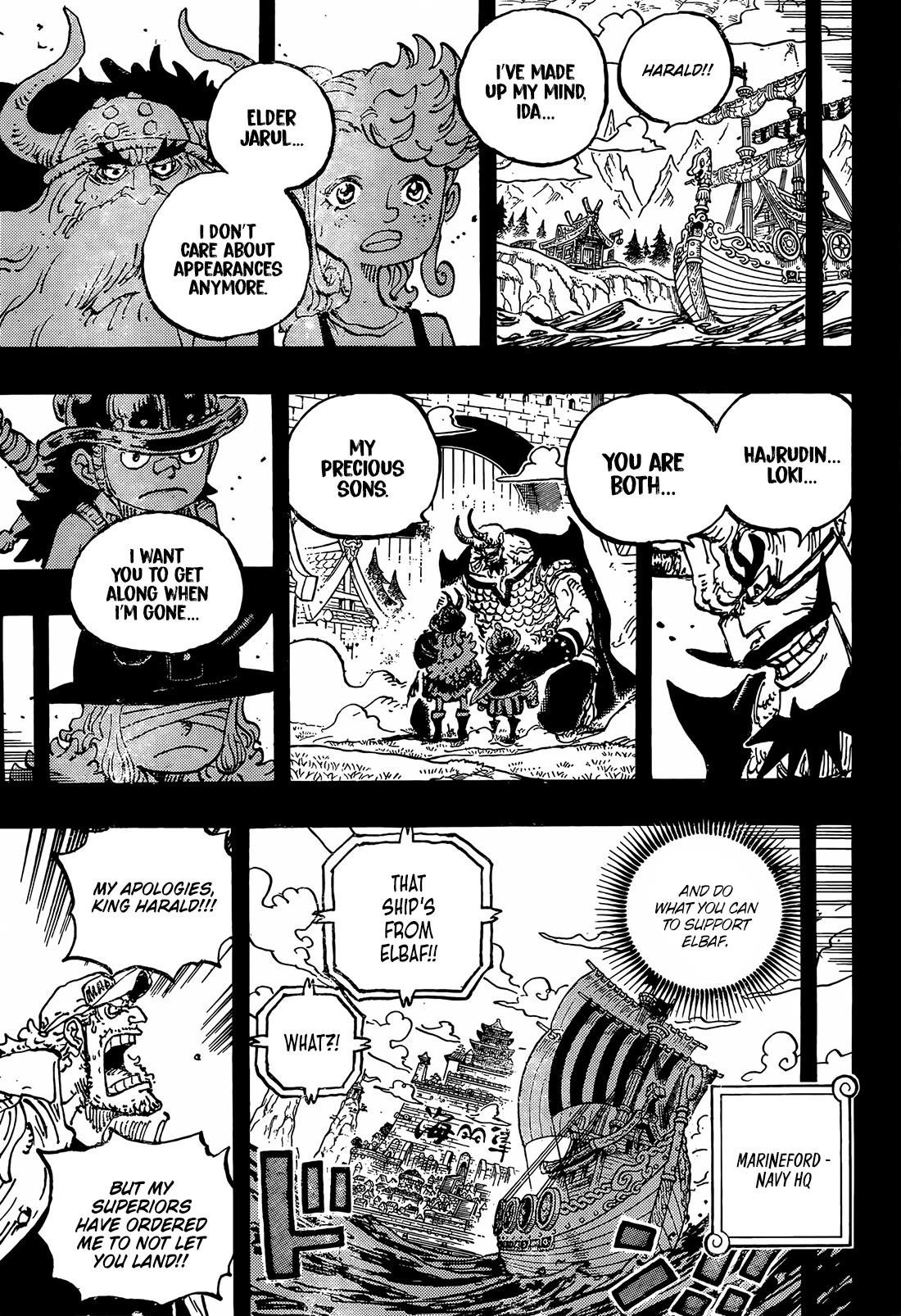 One Piece Manga Chapter 1166 page 14 - New Stories
