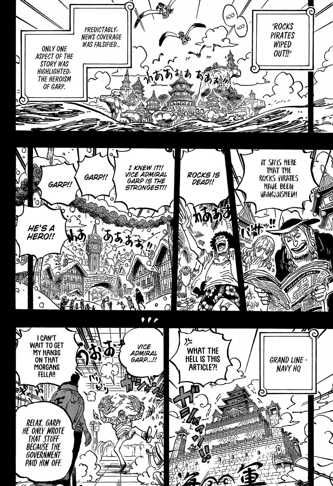One Piece Manga Chapter 1166 page 8 - New Stories