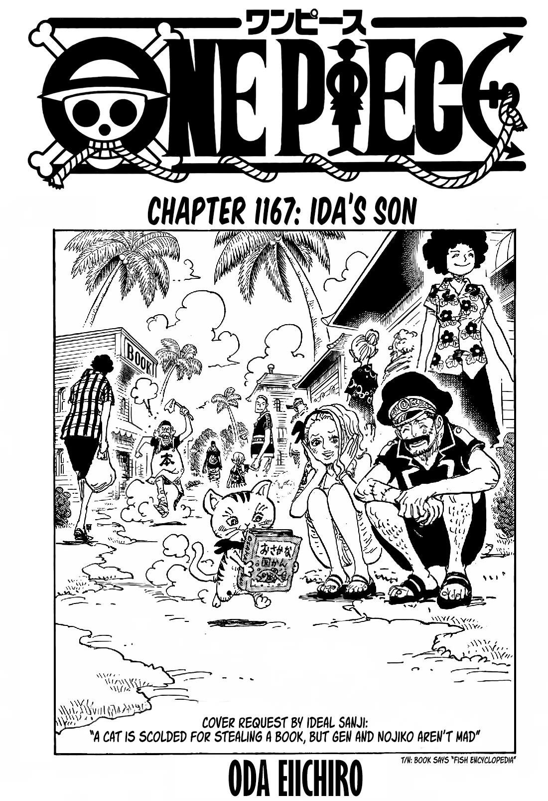 One Piece Manga Chapter 1167 page 1 - Ida's Sons