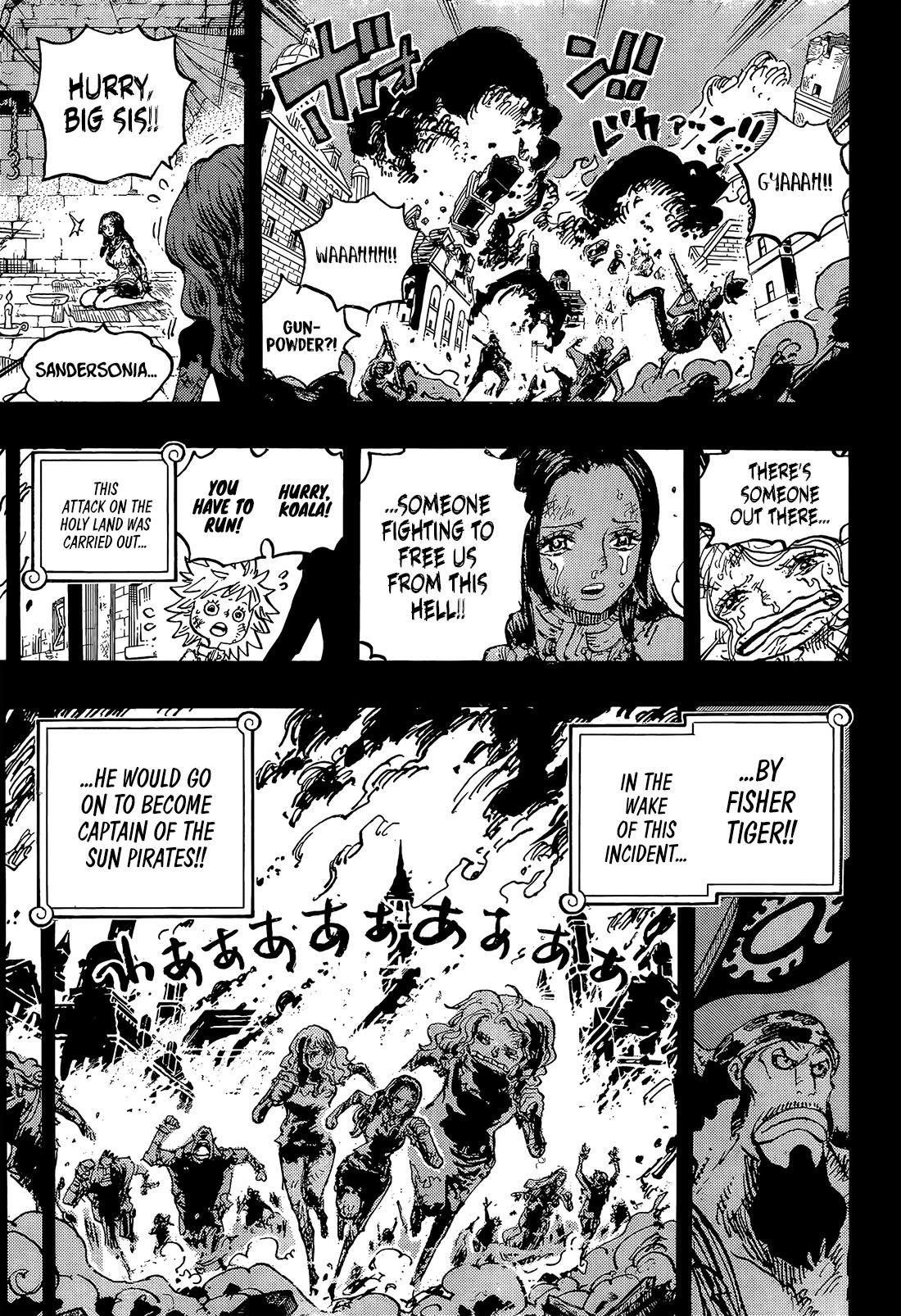 One Piece Manga Chapter 1167 page 11 - Ida's Sons