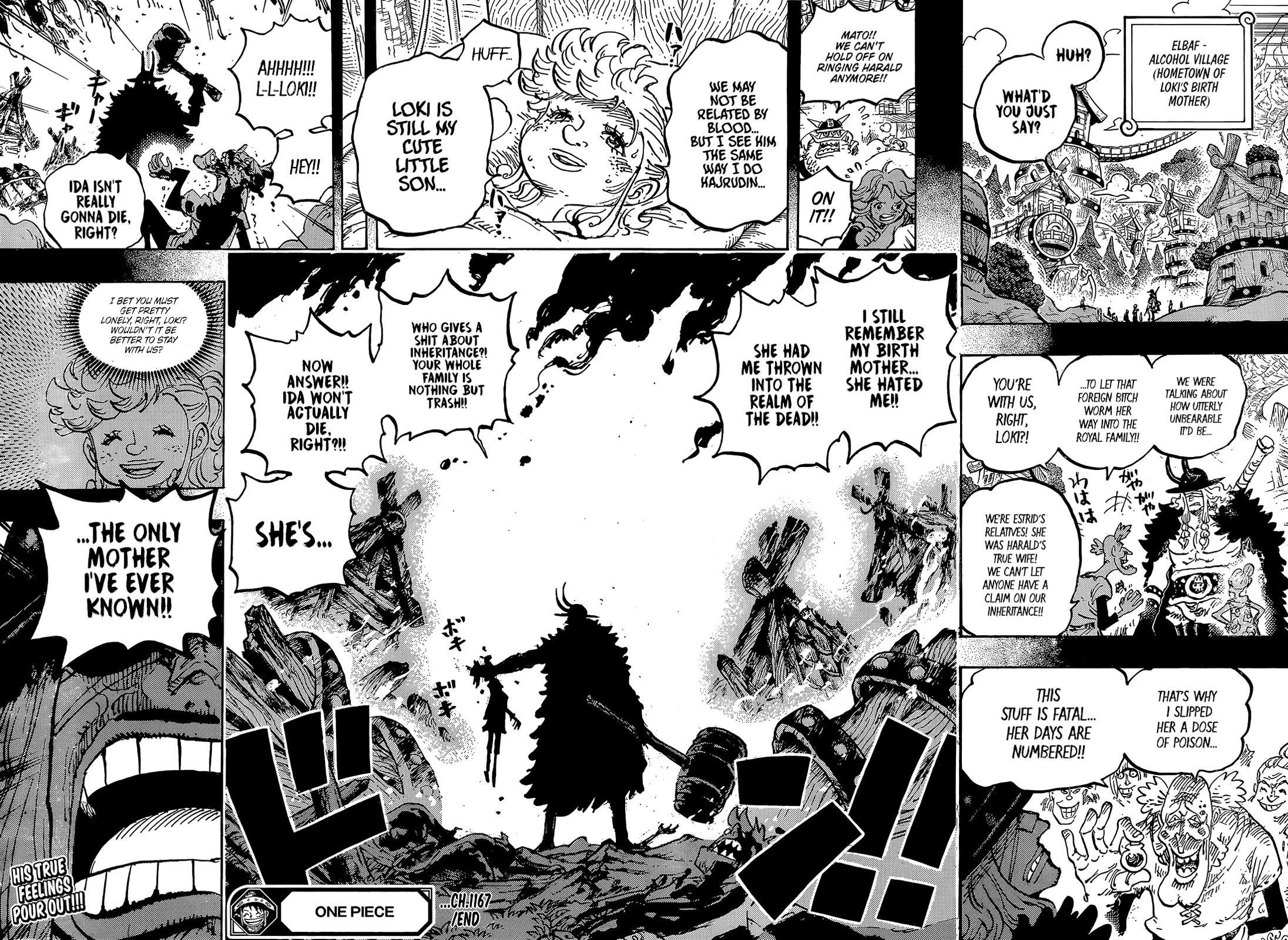 One Piece Manga Chapter 1167 page 16 - Ida's Sons