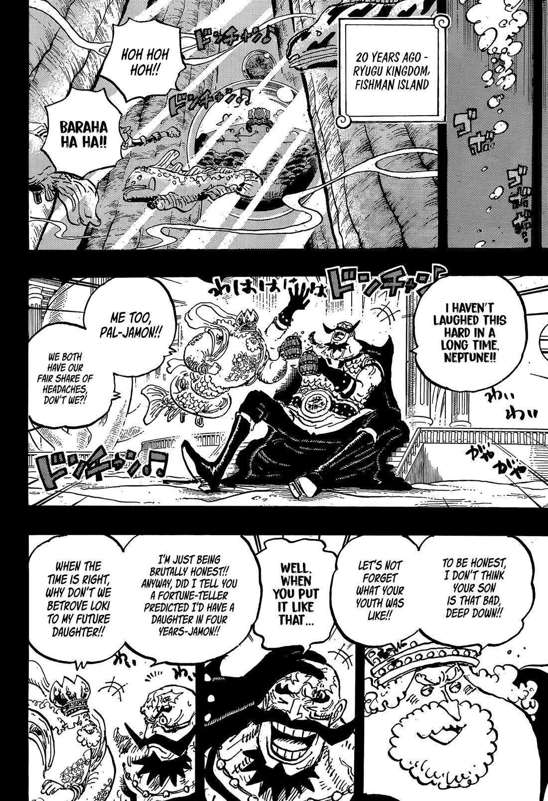 One Piece Manga Chapter 1167 page 8 - Ida's Sons