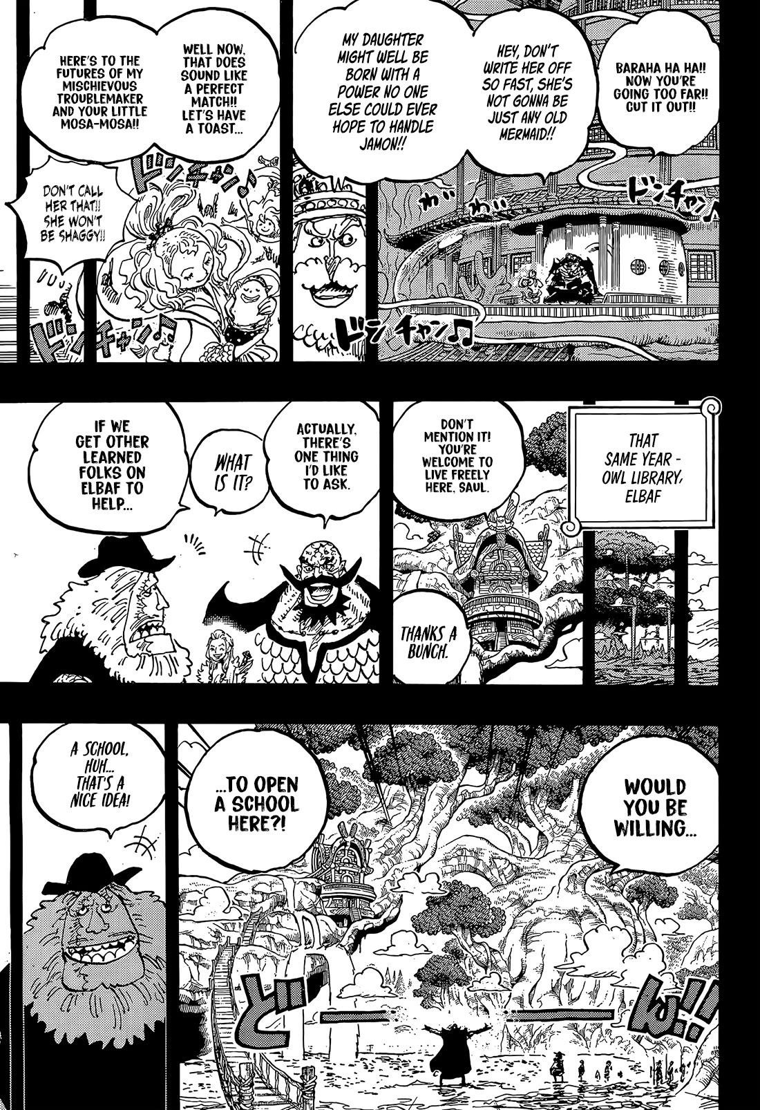 One Piece Manga Chapter 1167 page 9 - Ida's Sons