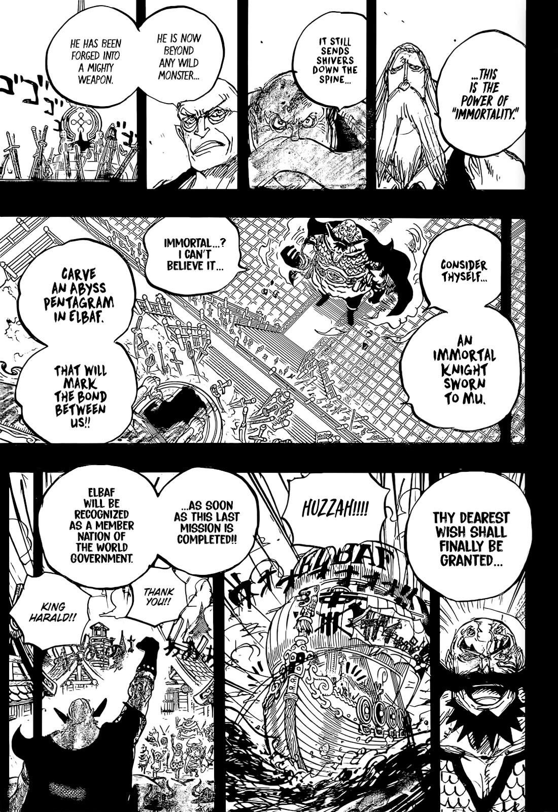 One Piece Manga Chapter 1168 page 11 - The Snows of Elbaph