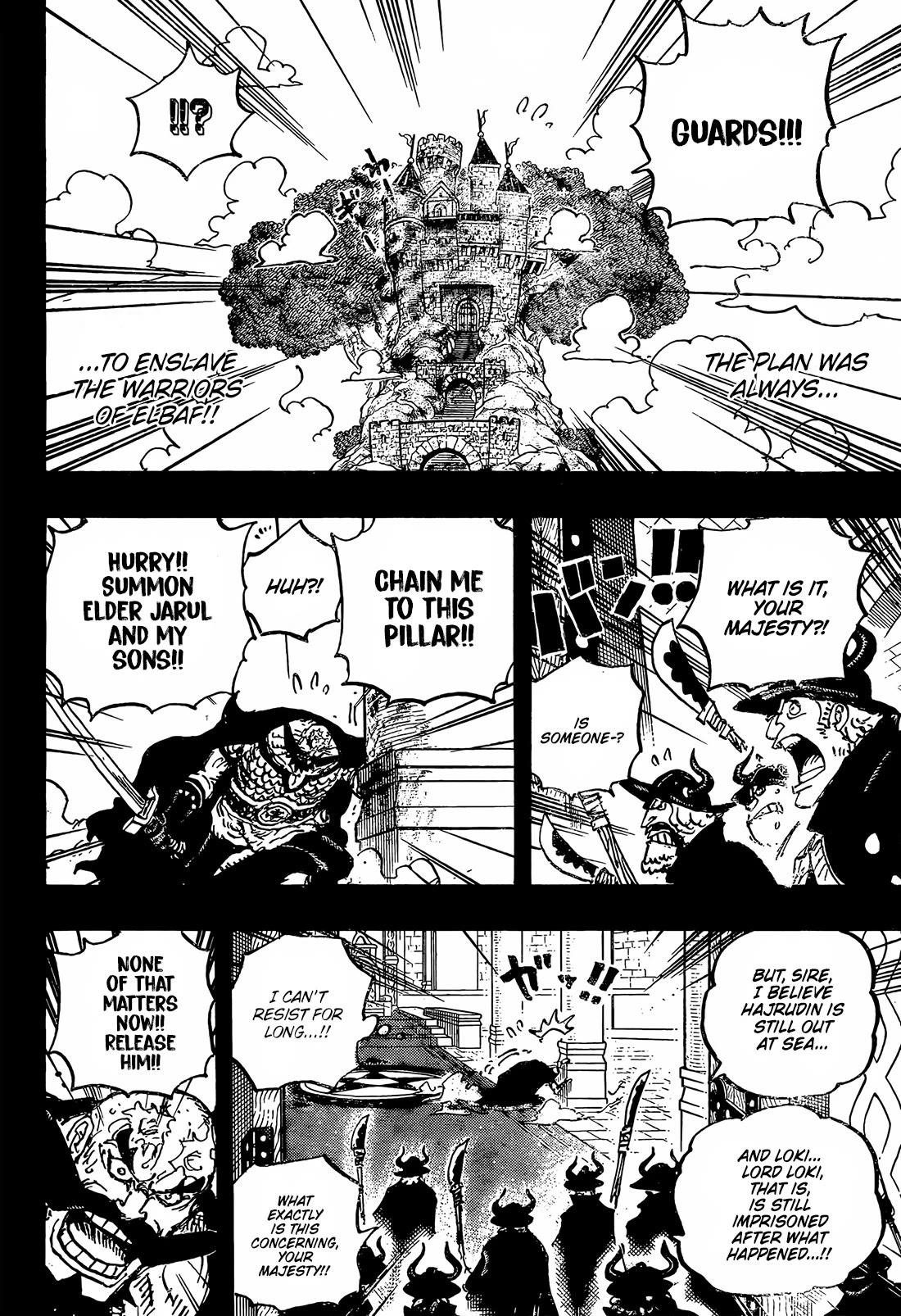 One Piece Manga Chapter 1168 page 14 - The Snows of Elbaph