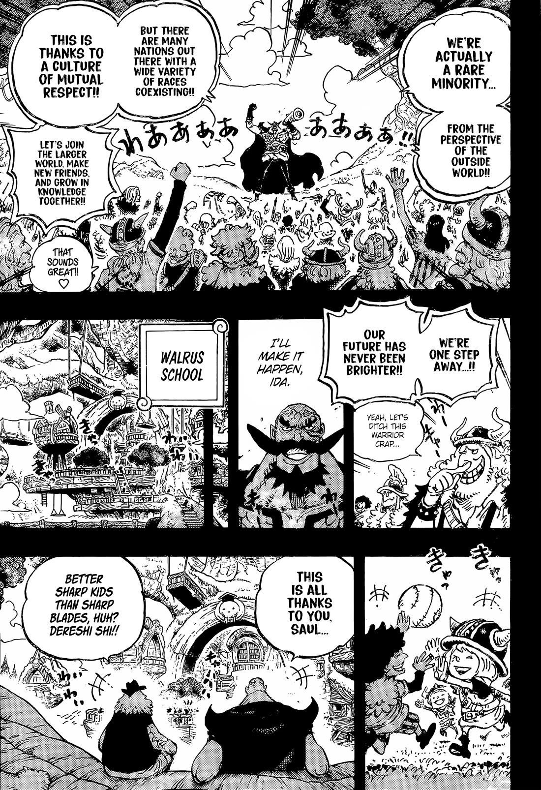 One Piece Manga Chapter 1168 page 3 - The Snows of Elbaph