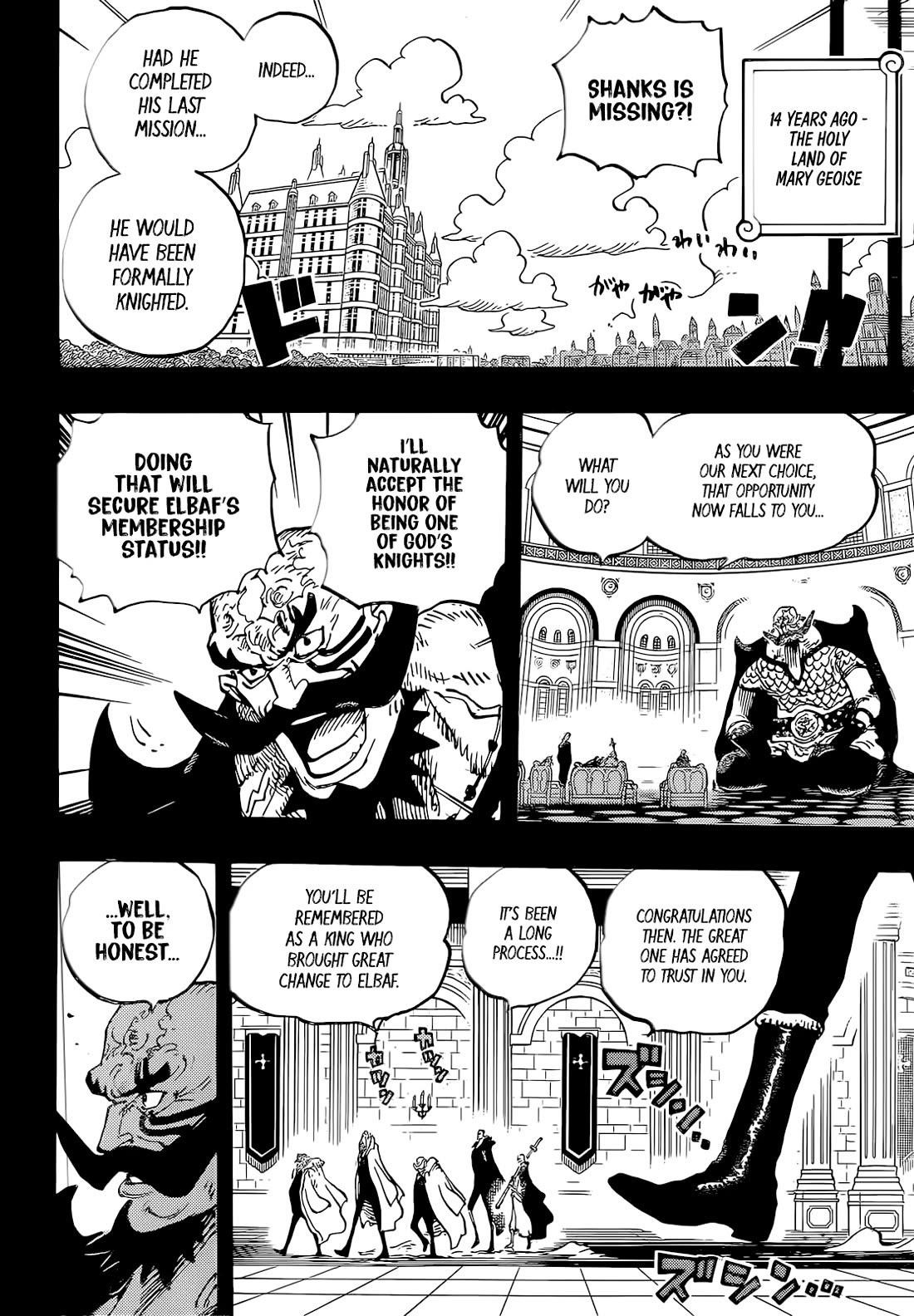 One Piece Manga Chapter 1168 page 8 - The Snows of Elbaph