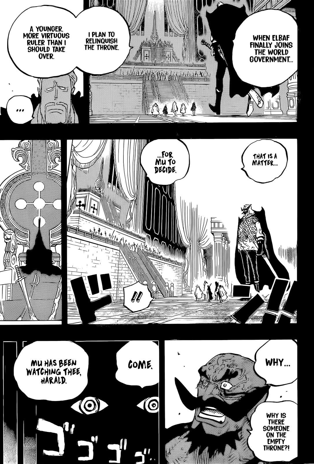 One Piece Manga Chapter 1168 page 9 - The Snows of Elbaph