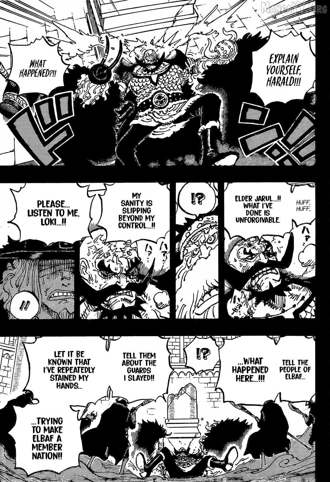 One Piece Manga Chapter 1169 page 10 - My Death Cannot Come Soon Enough