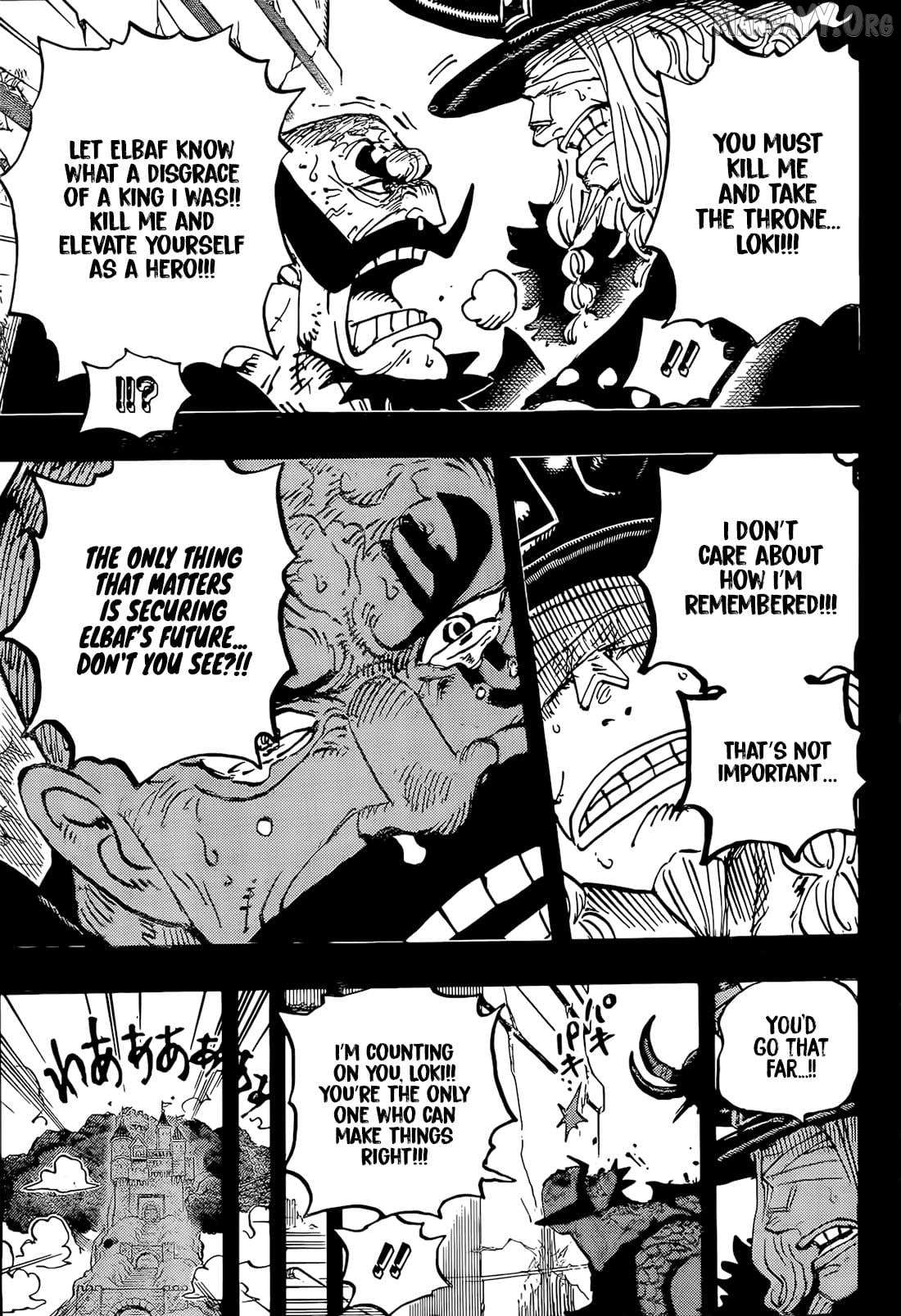 One Piece Manga Chapter 1169 page 12 - My Death Cannot Come Soon Enough