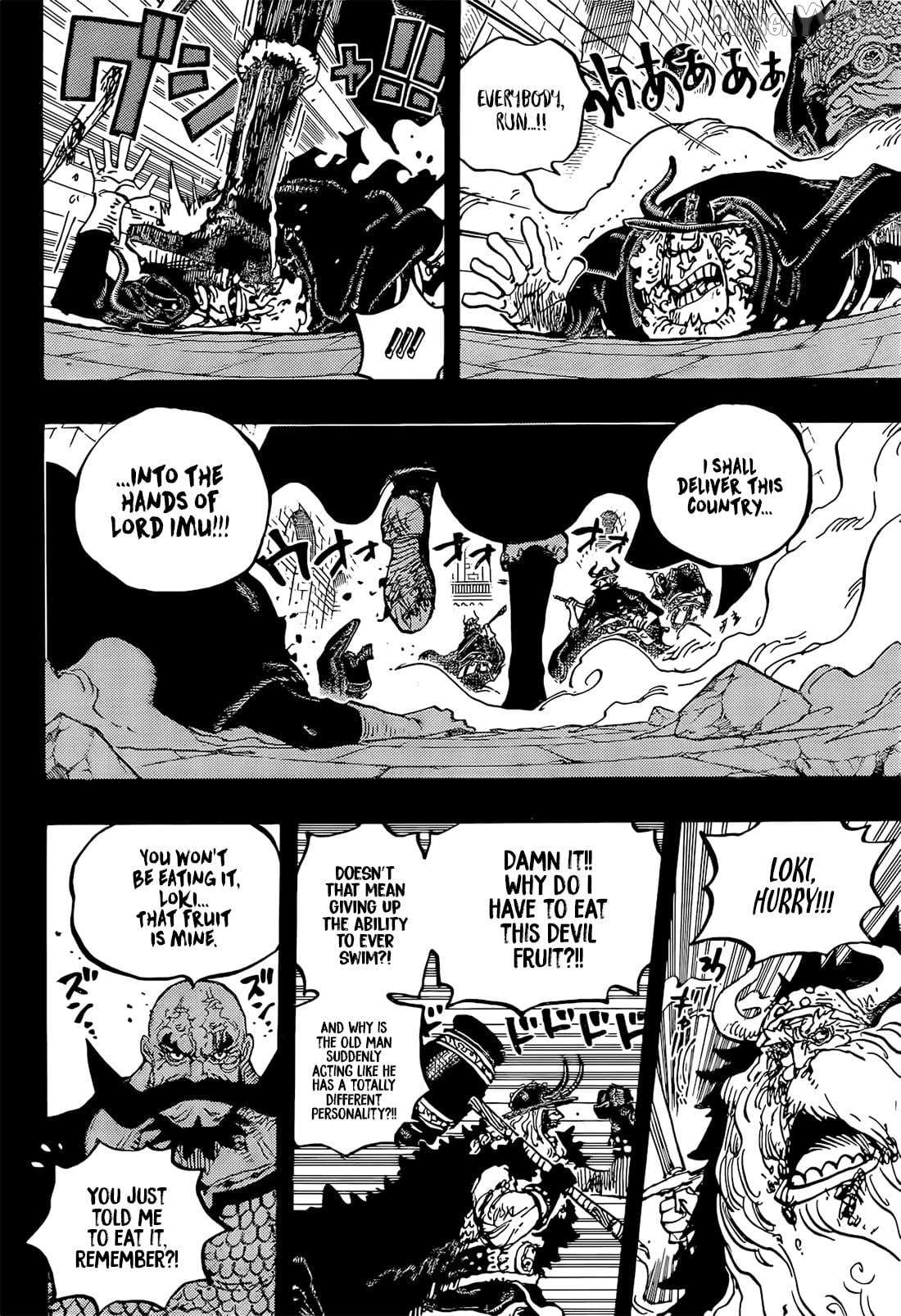 One Piece Manga Chapter 1169 page 14 - My Death Cannot Come Soon Enough