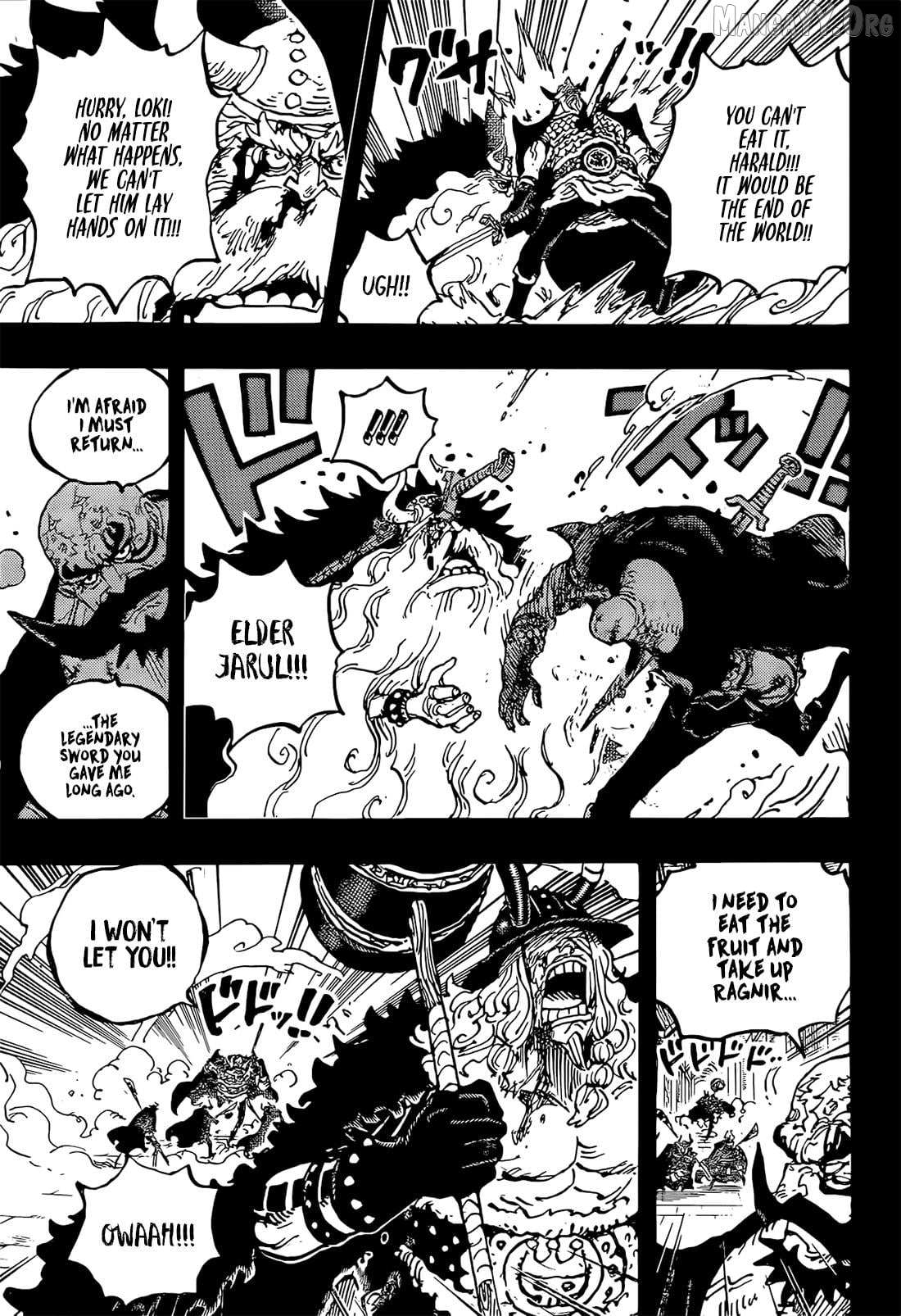 One Piece Manga Chapter 1169 page 15 - My Death Cannot Come Soon Enough