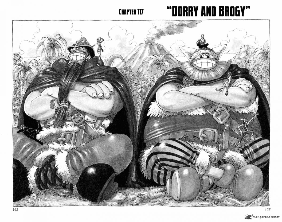 One Piece Manga Chapter 117 page 2 - Dorry and Brogy