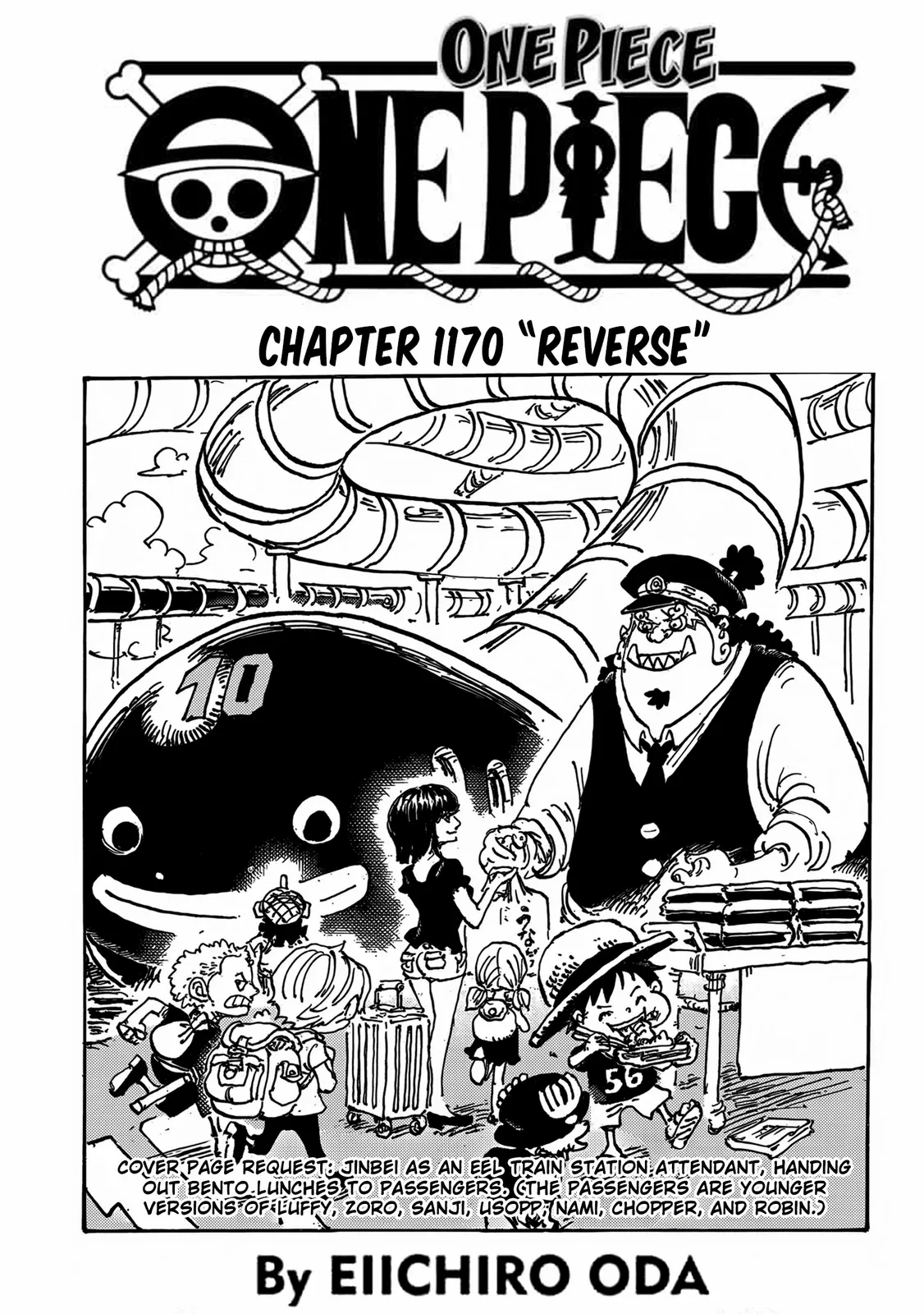 One Piece Manga Chapter 1170 page 1 - Contrary