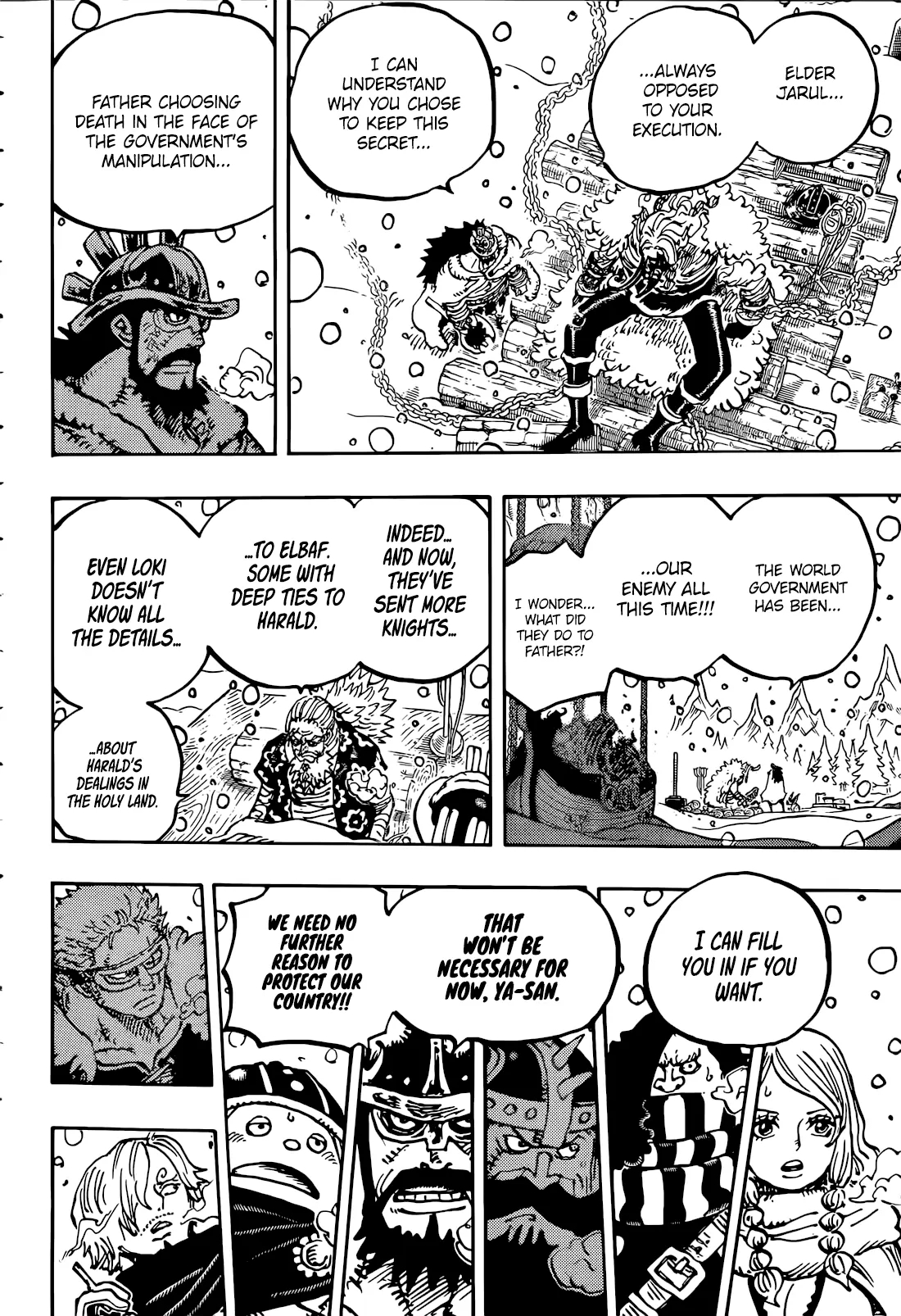 One Piece Manga Chapter 1171 page 10 - Ragnir