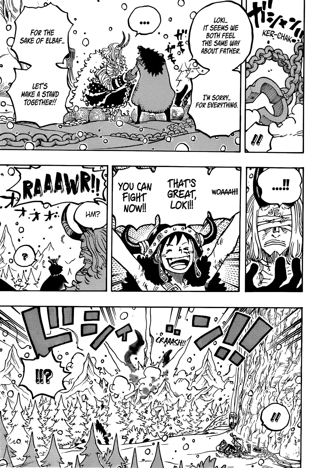 One Piece Manga Chapter 1171 page 11 - Ragnir