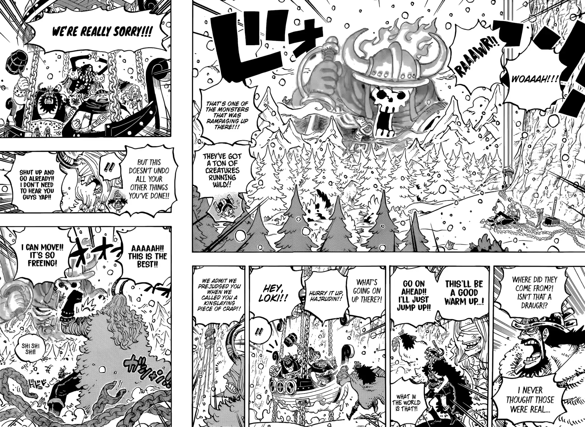 One Piece Manga Chapter 1171 page 12 - Ragnir