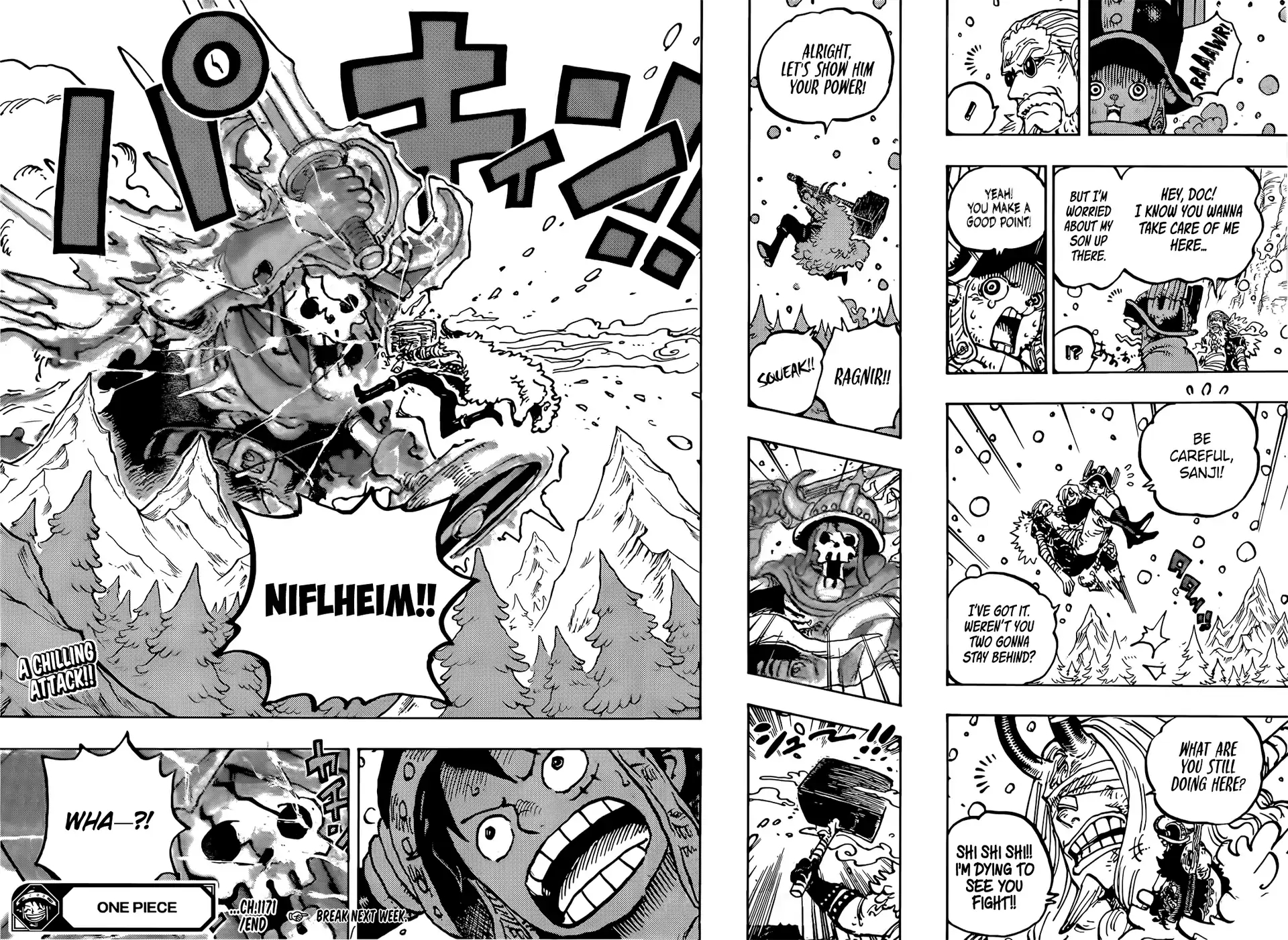 One Piece Manga Chapter 1171 page 13 - Ragnir