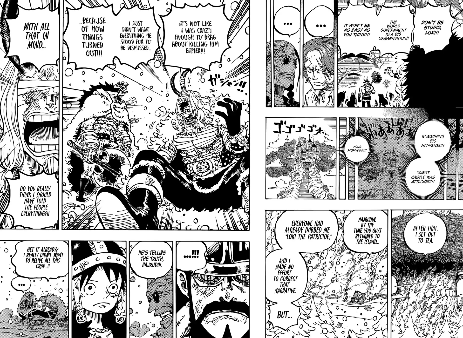 One Piece Manga Chapter 1171 page 9 - Ragnir