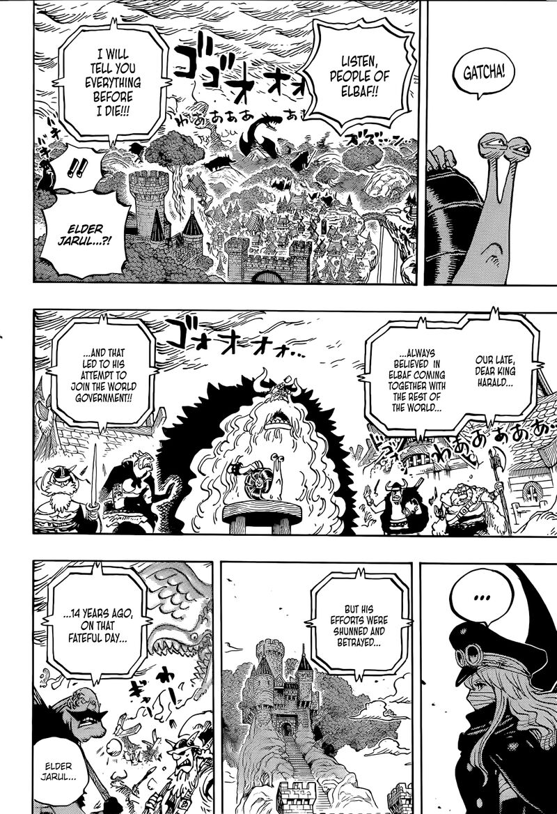 One Piece Manga Chapter 1172 page 3 - The Elbaph I Dreamed Of