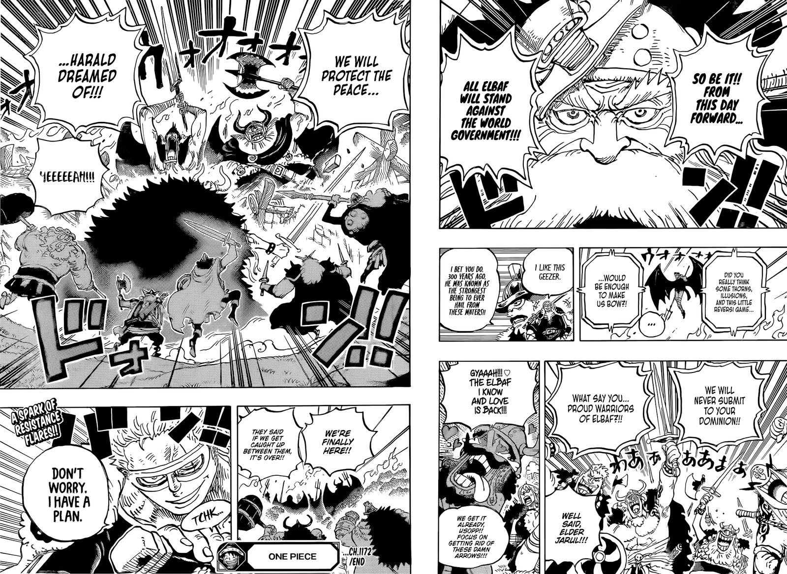 One Piece Manga Chapter 1172 page 6 - The Elbaph I Dreamed Of