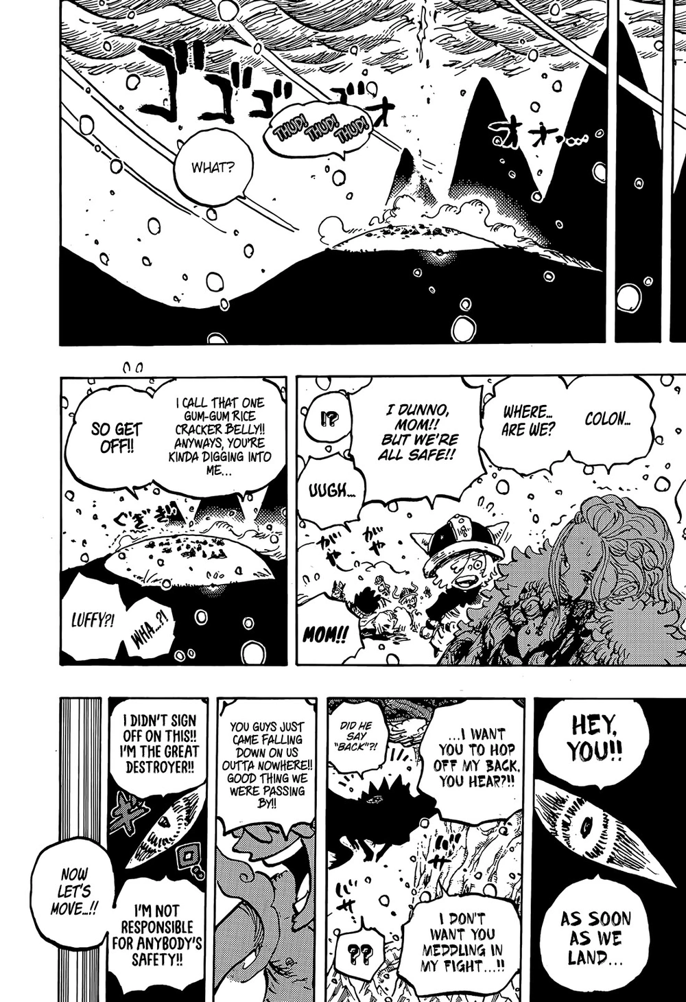 One Piece Manga Chapter 1174 page 13 - The Strongest In The World