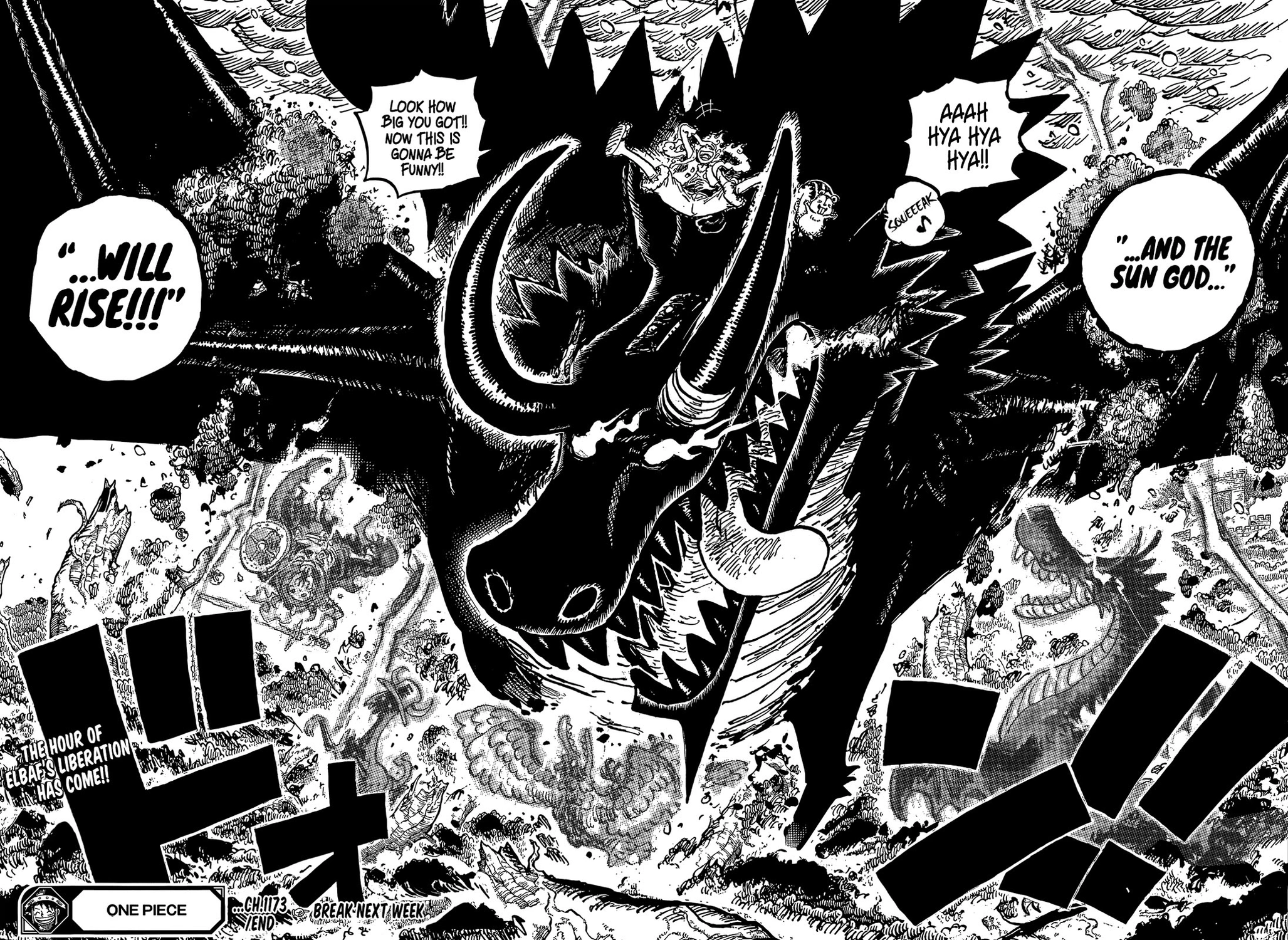 One Piece Manga Chapter 1174 page 15 - The Strongest In The World