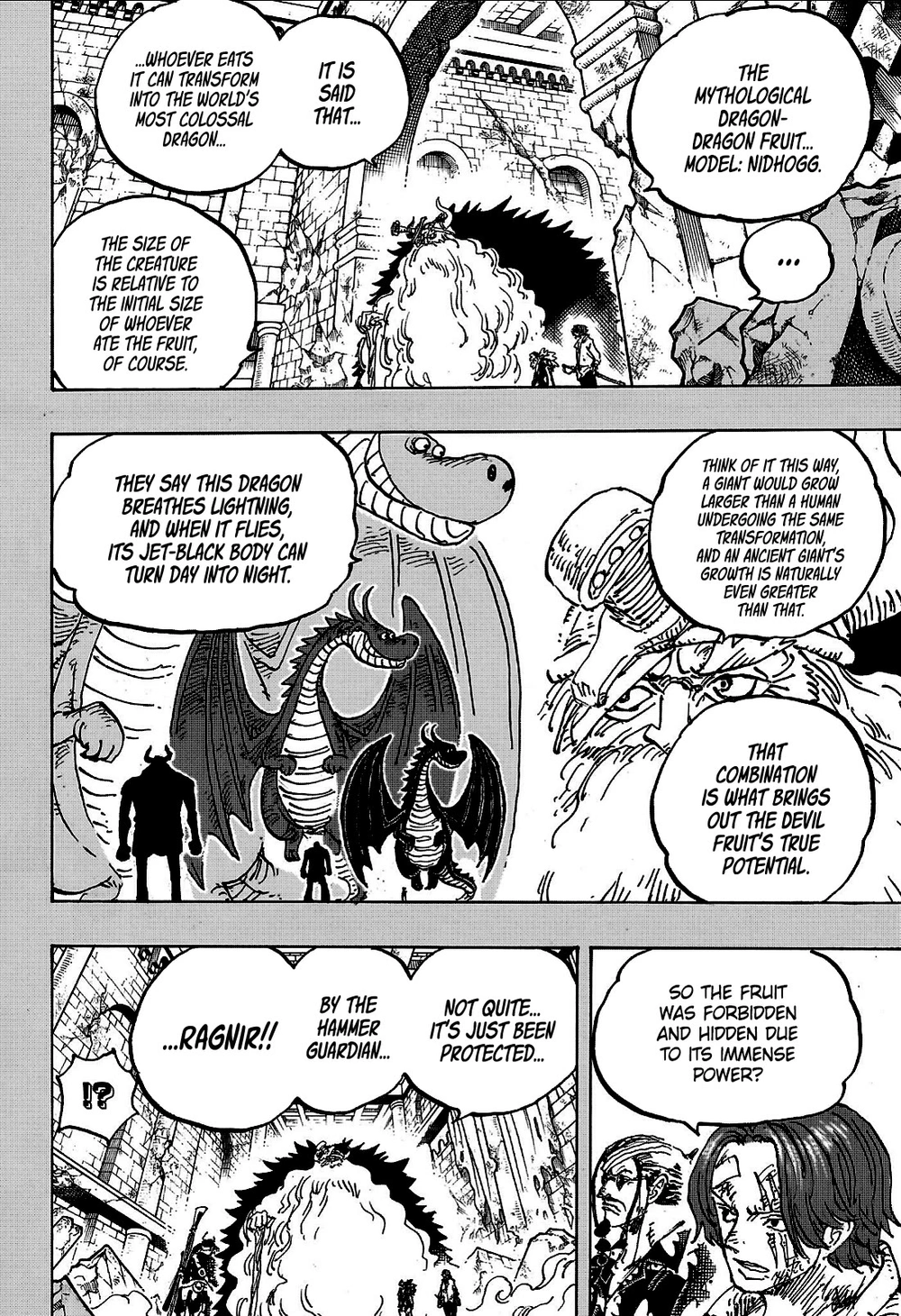 One Piece Manga Chapter 1175 page 8 - Nidhogg*