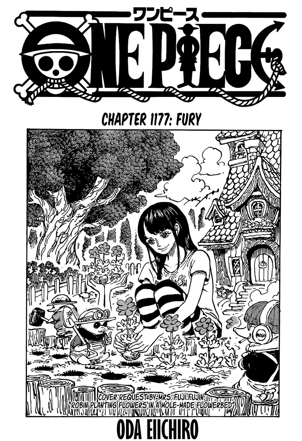 One Piece Manga Chapter 1177 page 1 - Fury