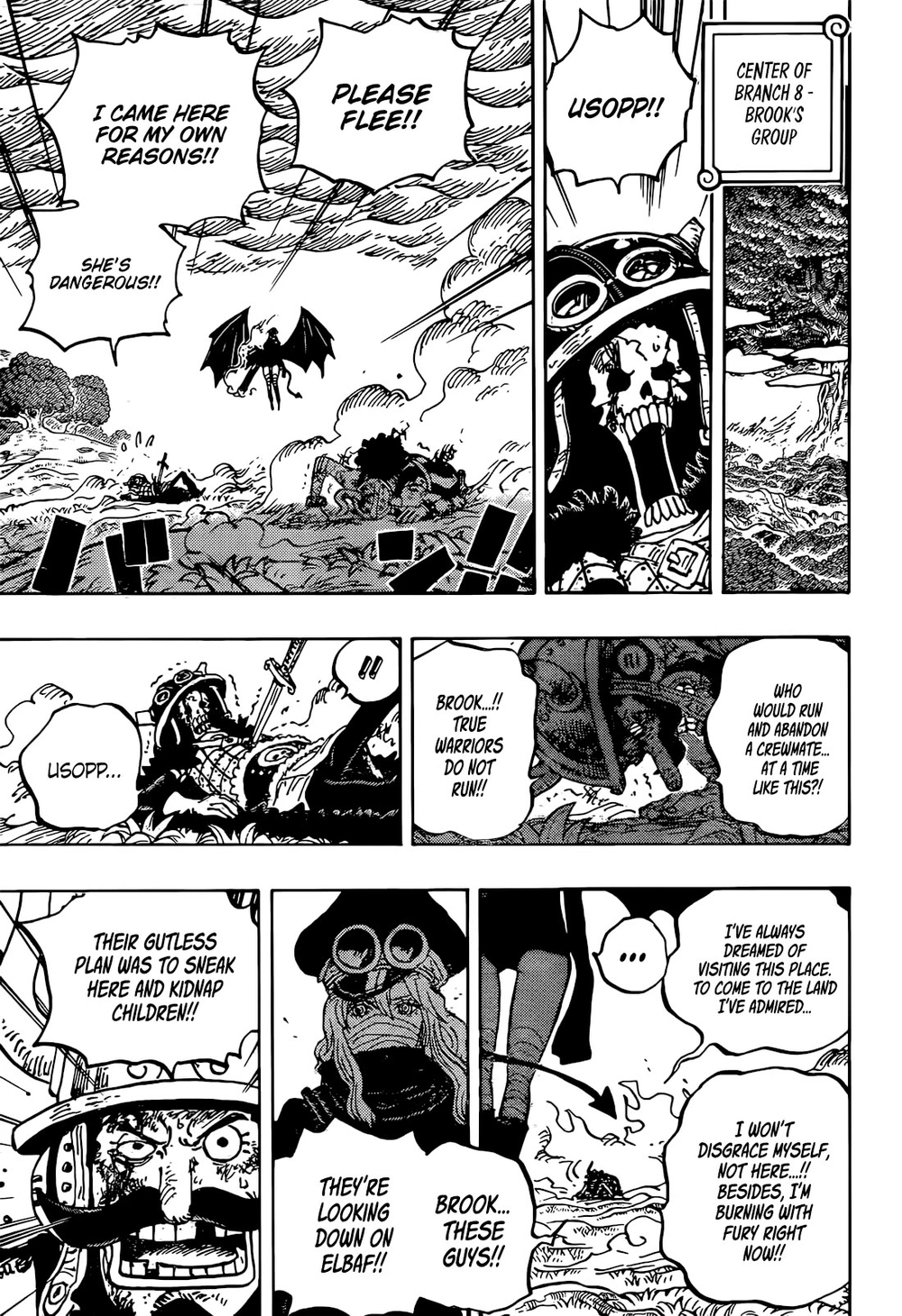 One Piece Manga Chapter 1177 page 13 - Fury