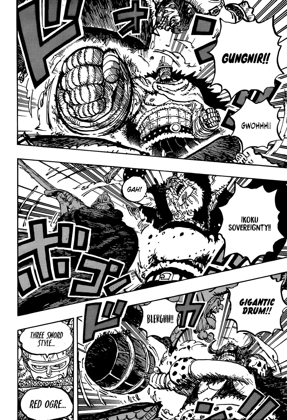 One Piece Manga Chapter 1177 page 6 - Fury