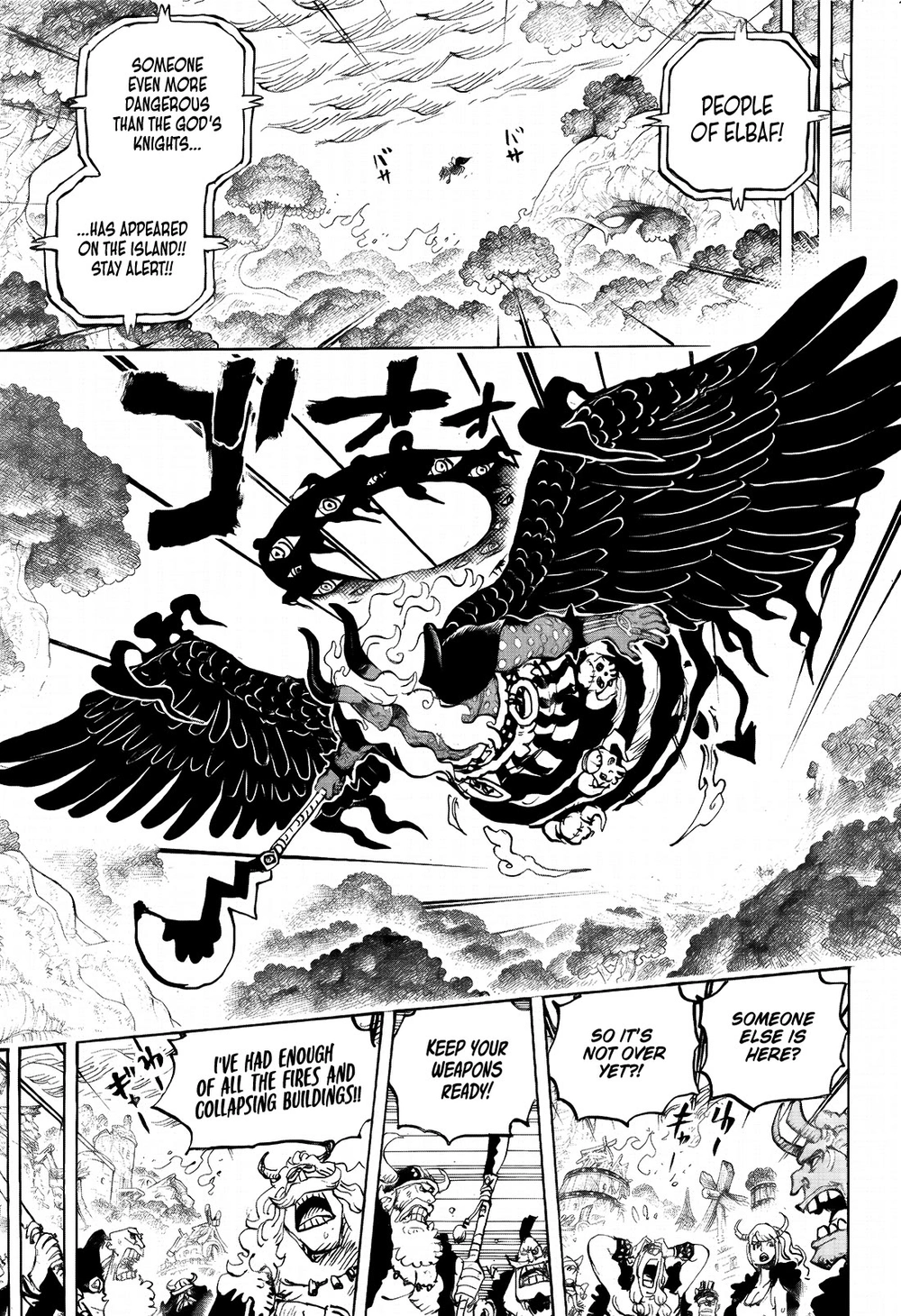 One Piece Manga Chapter 1180 page 11 - Omen