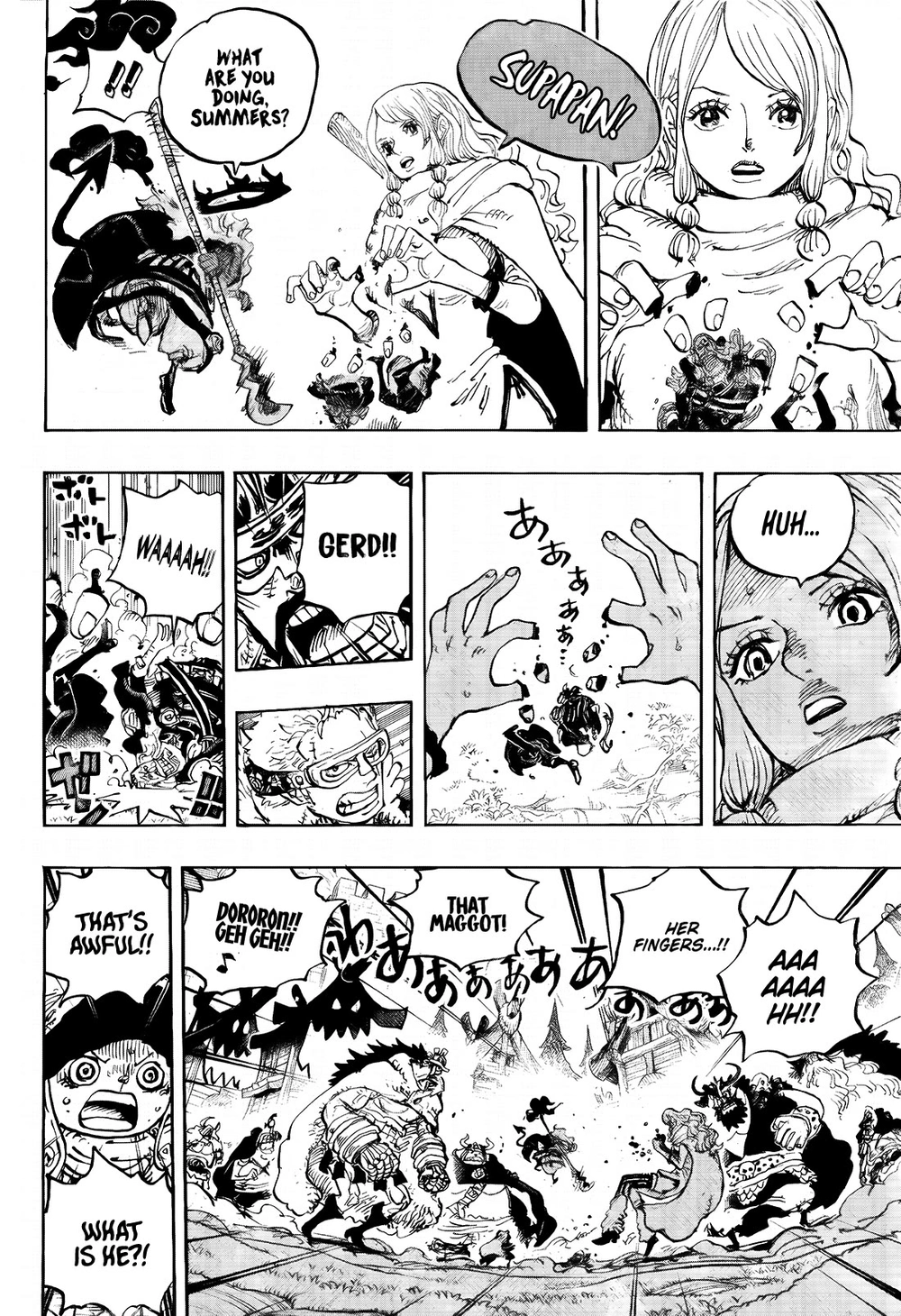 One Piece Manga Chapter 1180 page 4 - Omen