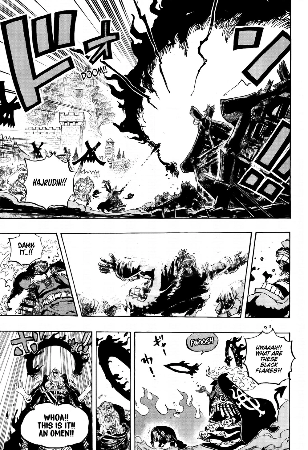 One Piece Manga Chapter 1180 page 9 - Omen