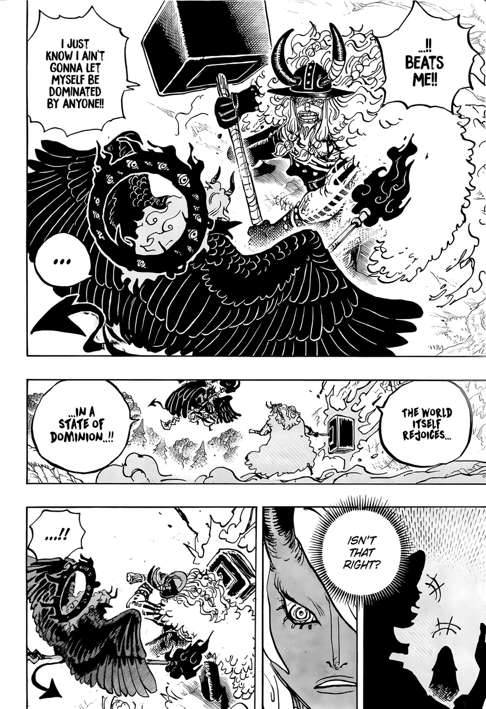 One Piece Manga Chapter 1181 page 10 - A God and A Devil