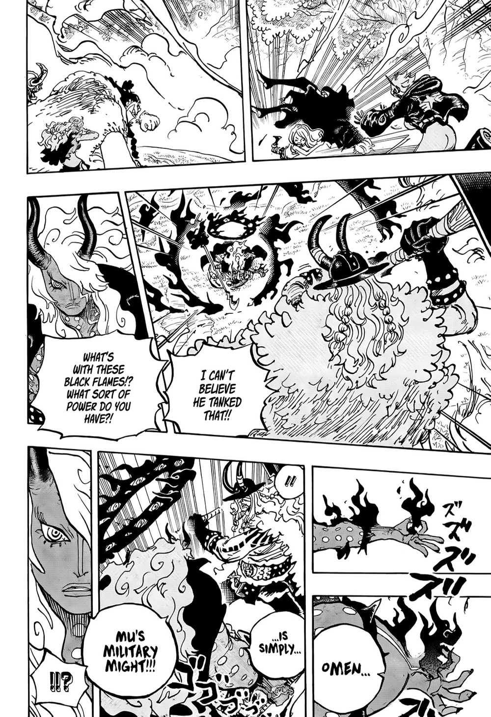 One Piece Manga Chapter 1181 page 5 - A God and A Devil