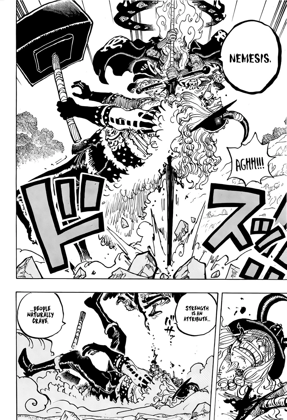 One Piece Manga Chapter 1181 page 7 - A God and A Devil