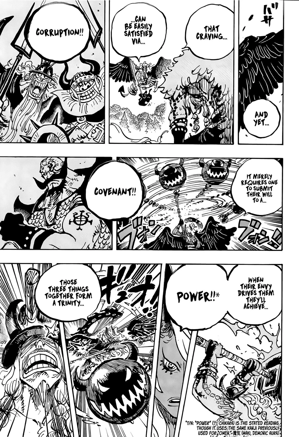 One Piece Manga Chapter 1181 page 8 - A God and A Devil