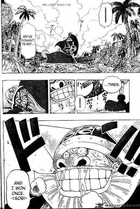 One Piece Manga Chapter 120 page 8 - The Red Ogre Cried