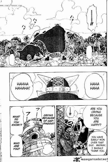 One Piece Manga Chapter 120 page 9 - The Red Ogre Cried