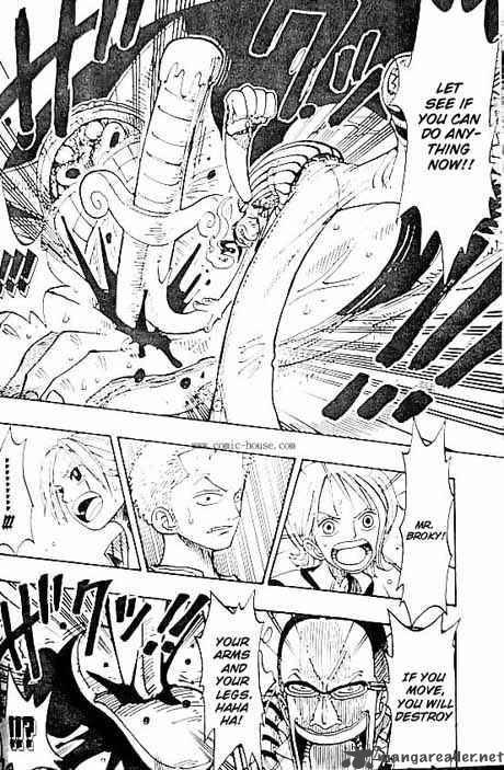 One Piece Manga Chapter 122 page 4 - A Dead Body is Useless