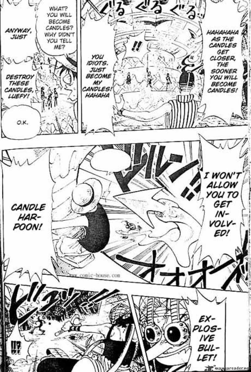 One Piece Manga Chapter 123 page 12 - Luffy vs. Mr. 3