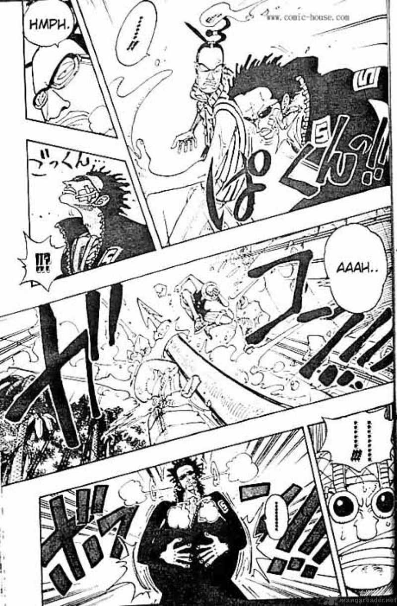 One Piece Manga Chapter 123 page 13 - Luffy vs. Mr. 3