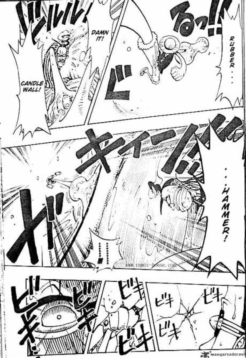 One Piece Manga Chapter 123 page 17 - Luffy vs. Mr. 3