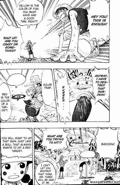 One Piece Manga Chapter 124 page 10 - The Tea is Good