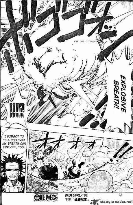 One Piece Manga Chapter 124 page 18 - The Tea is Good