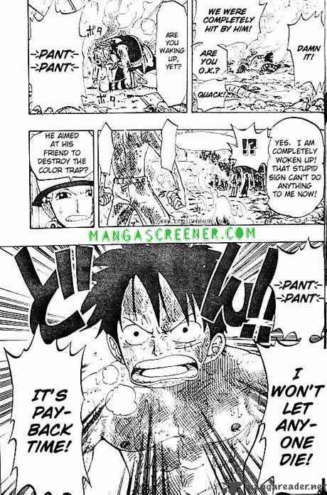 One Piece Manga Chapter 124 page 19 - The Tea is Good