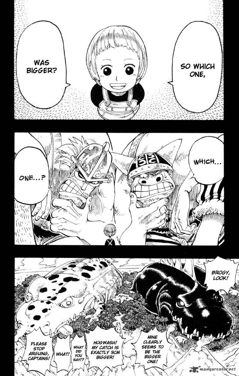 One Piece Manga Chapter 129 page 12 - Straight Ahead!!!