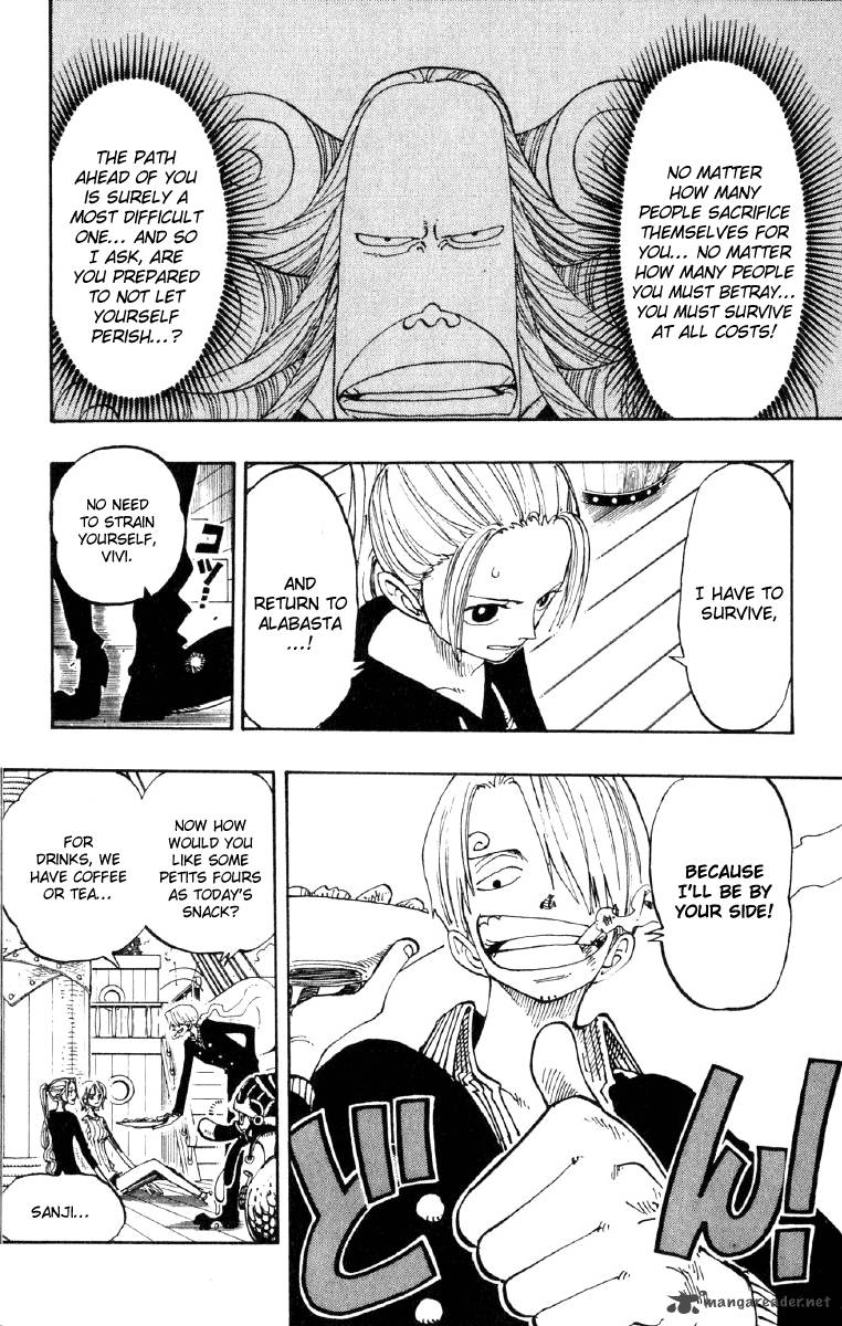 One Piece Manga Chapter 129 page 16 - Straight Ahead!!!